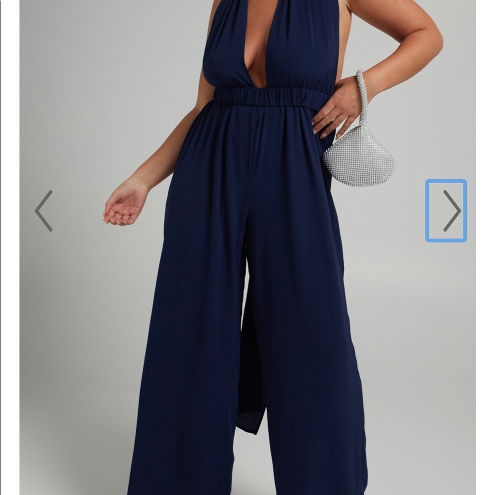 Showpo Light Blue Girls Life Jumpsuit Size 10